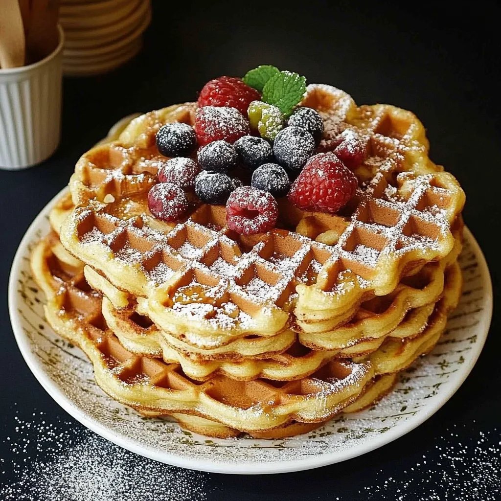 Buttermilch - Waffeln