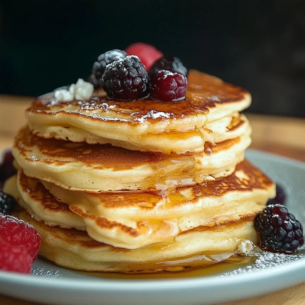 Zuckerfreie Pancakes aus Quark und Haferflocken