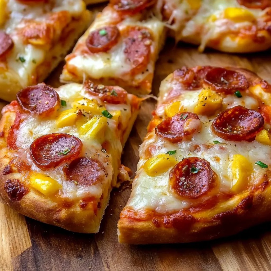 Schnelle Pizzabrötchen