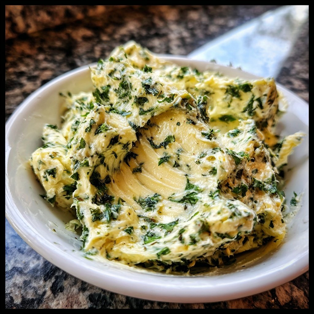 Kräuterbutter Für Gemüse