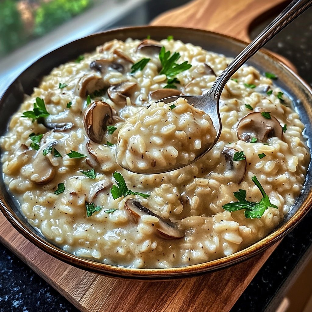 Risotto mit Champignons