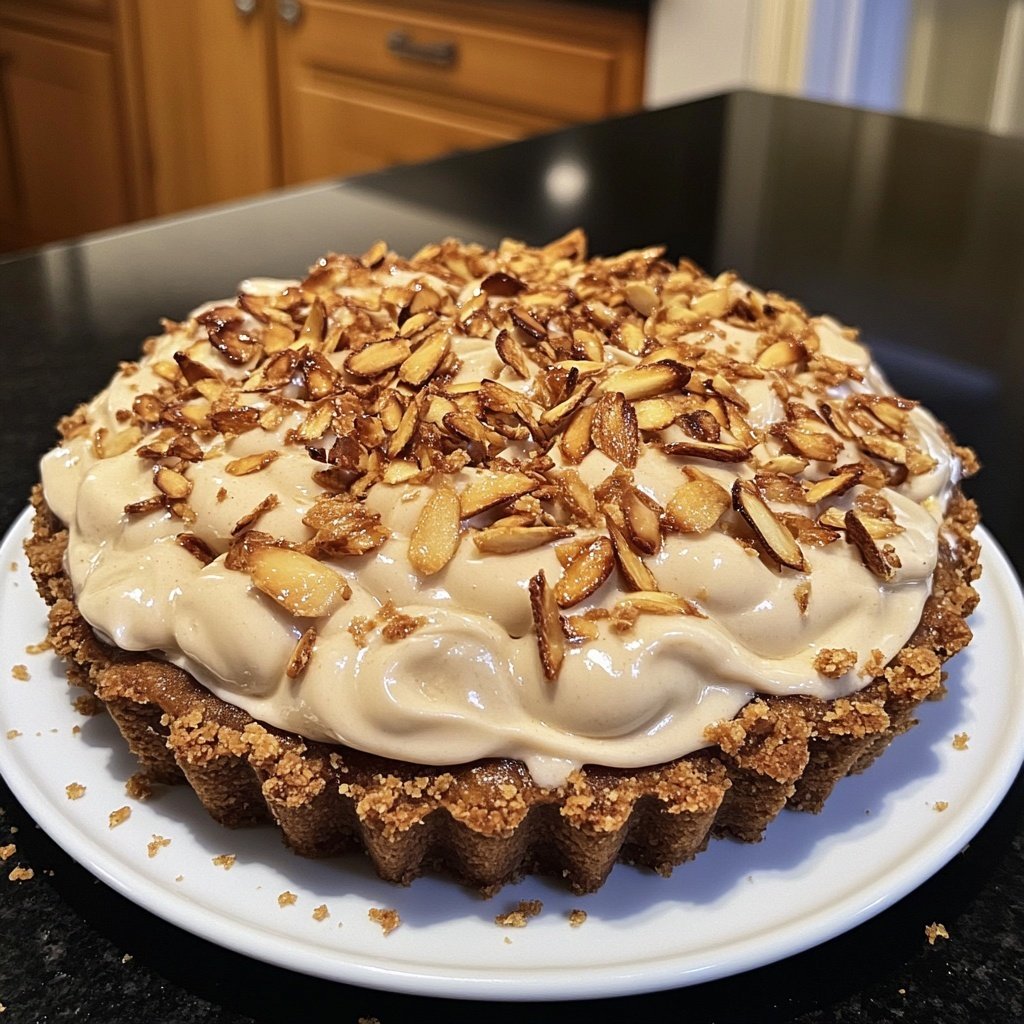 Vegane schwedische Mandeltorte