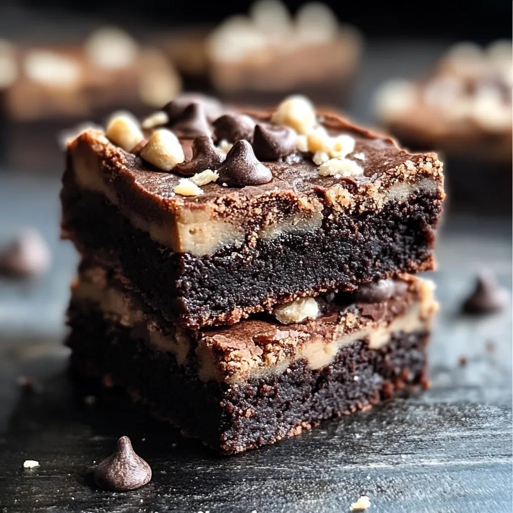 Fudgy, zähe Brookies