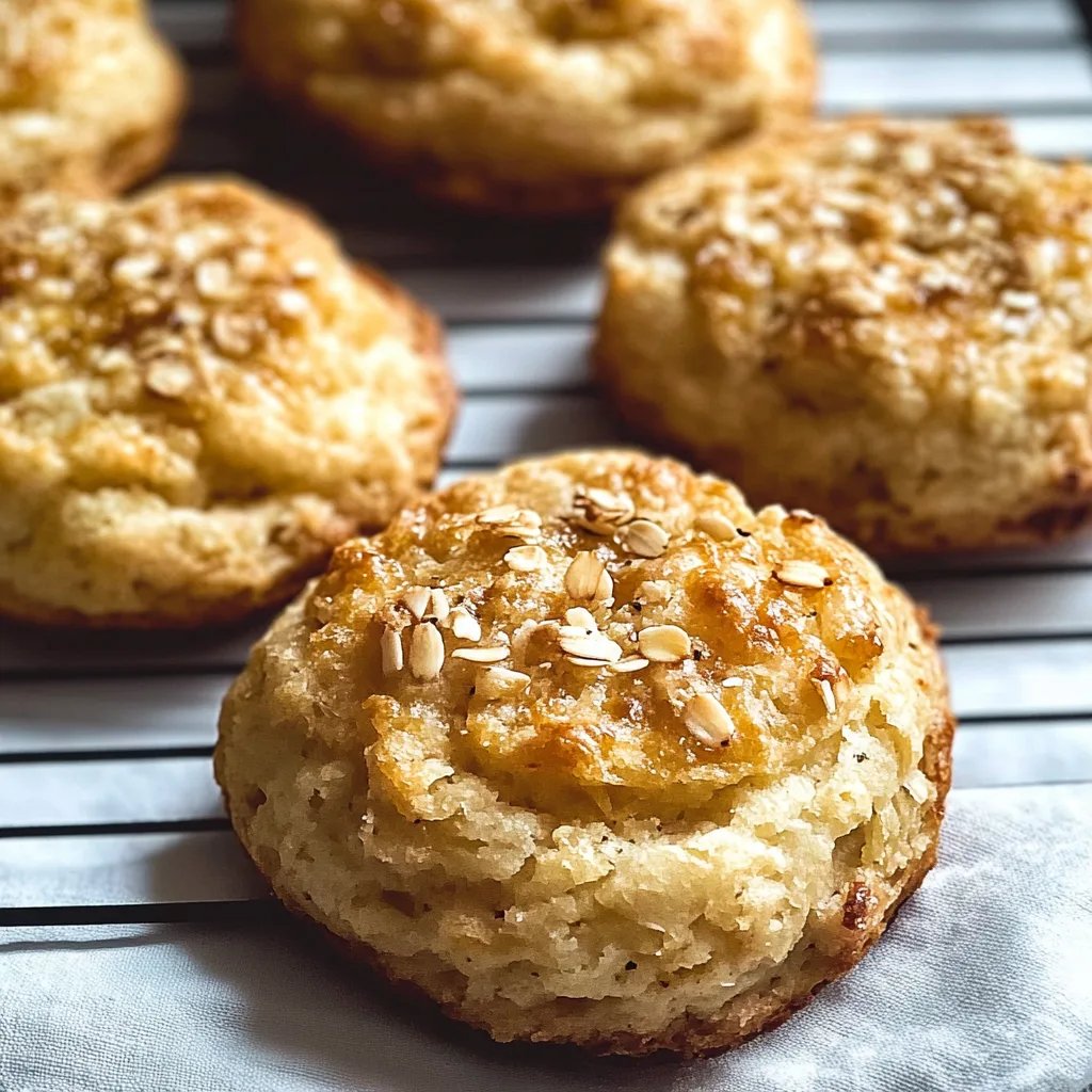 Einfache Haferkekse mit Schnellhafer