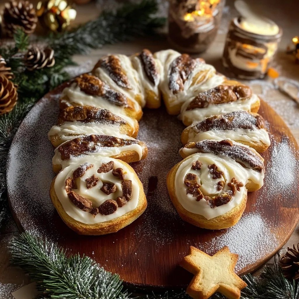 Festliche Blätterteig-Tannenbäume