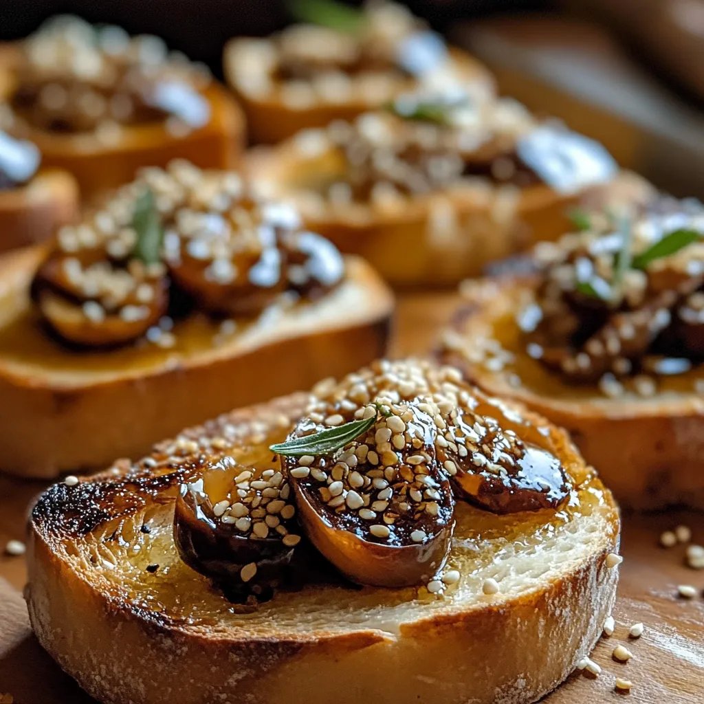 Balsamico-Ofenfeigen-Crostinis für jeden Anlass