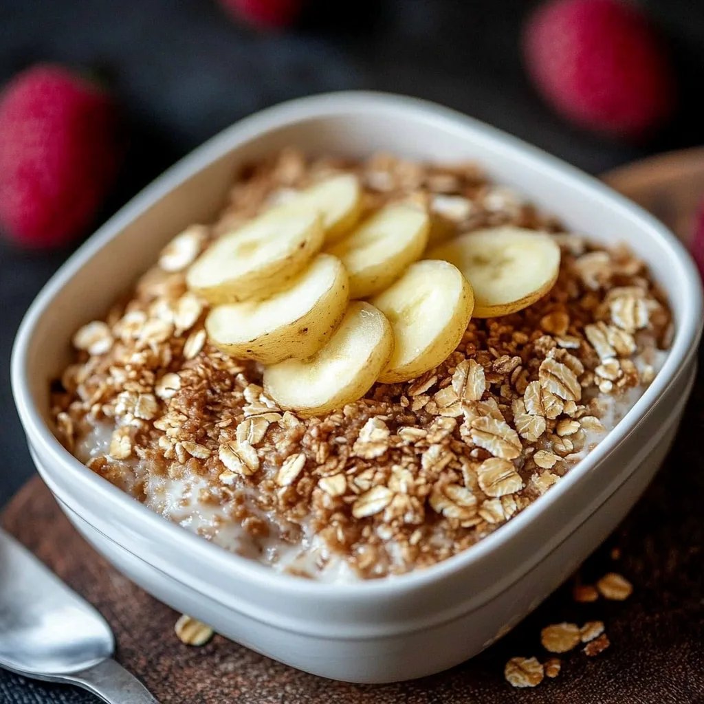 Baked Oats aus dem Airfryer