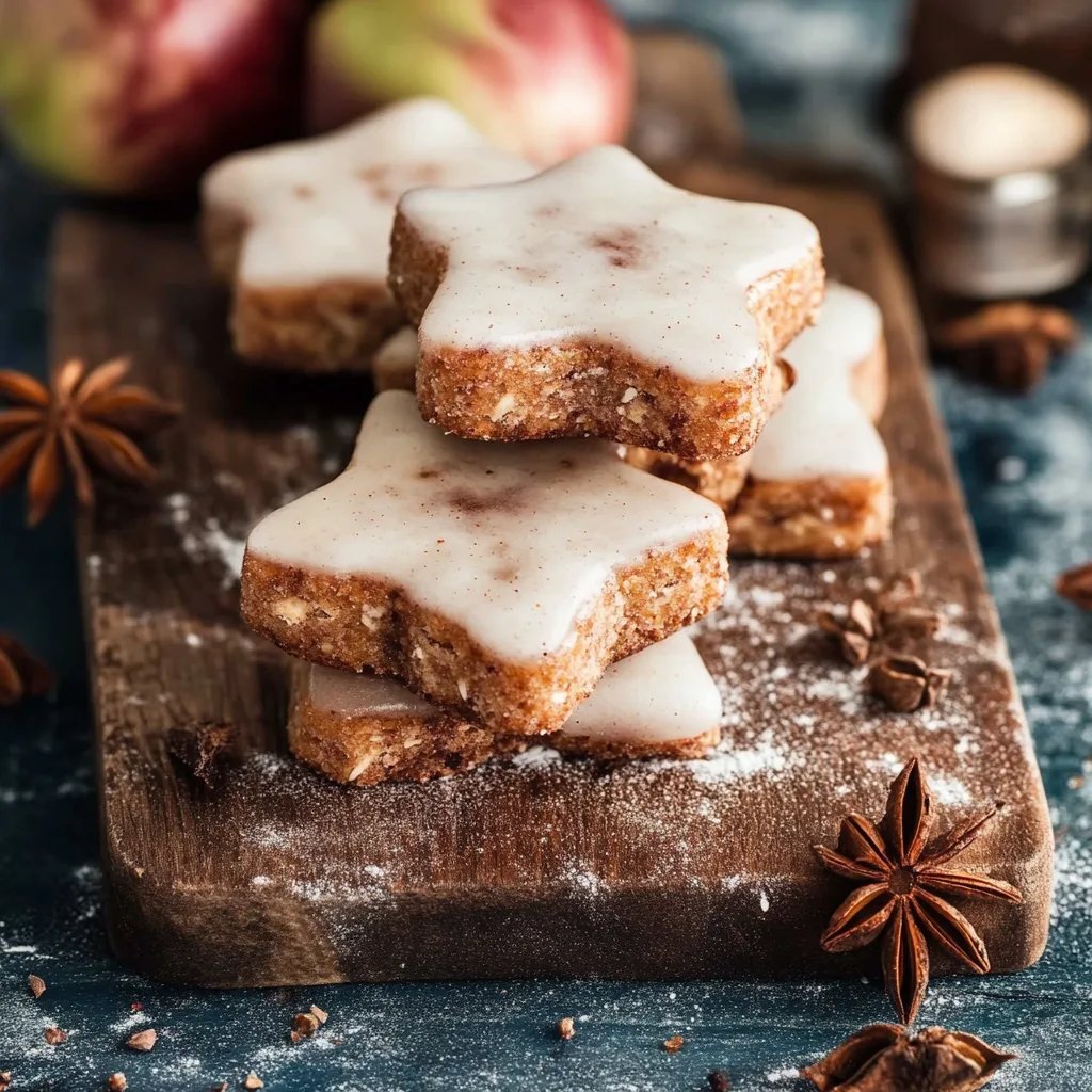 Zimtsterne ohne Zucker