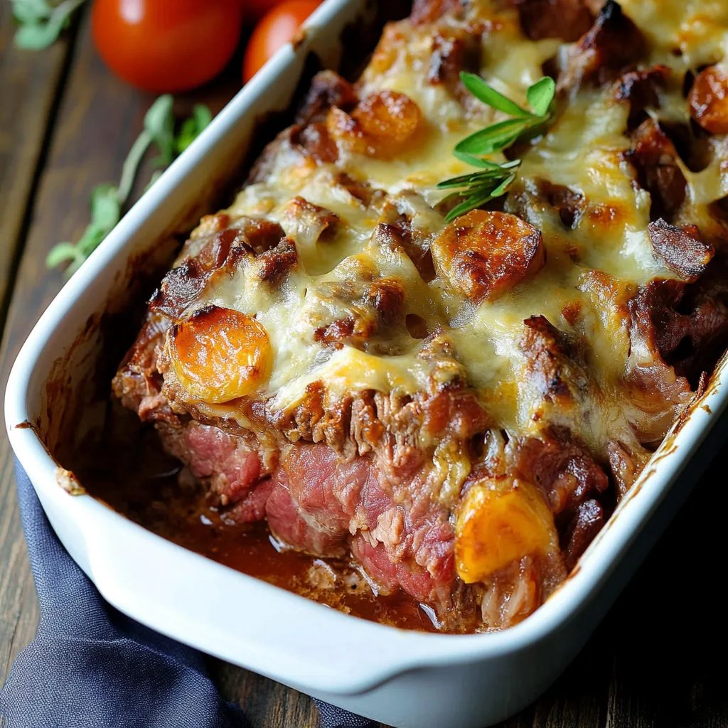 Kürbis-Hackfleisch-Auflauf