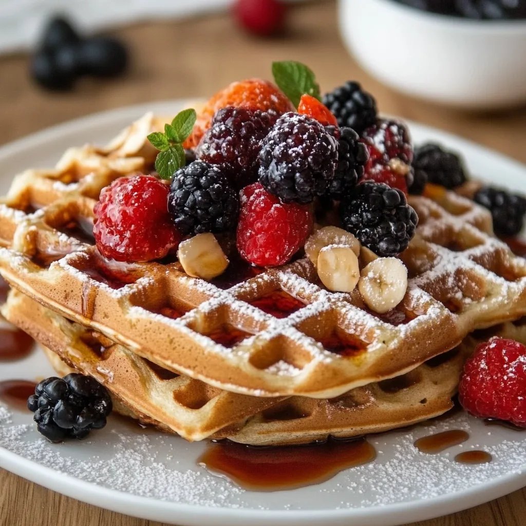 Vegane Waffeln