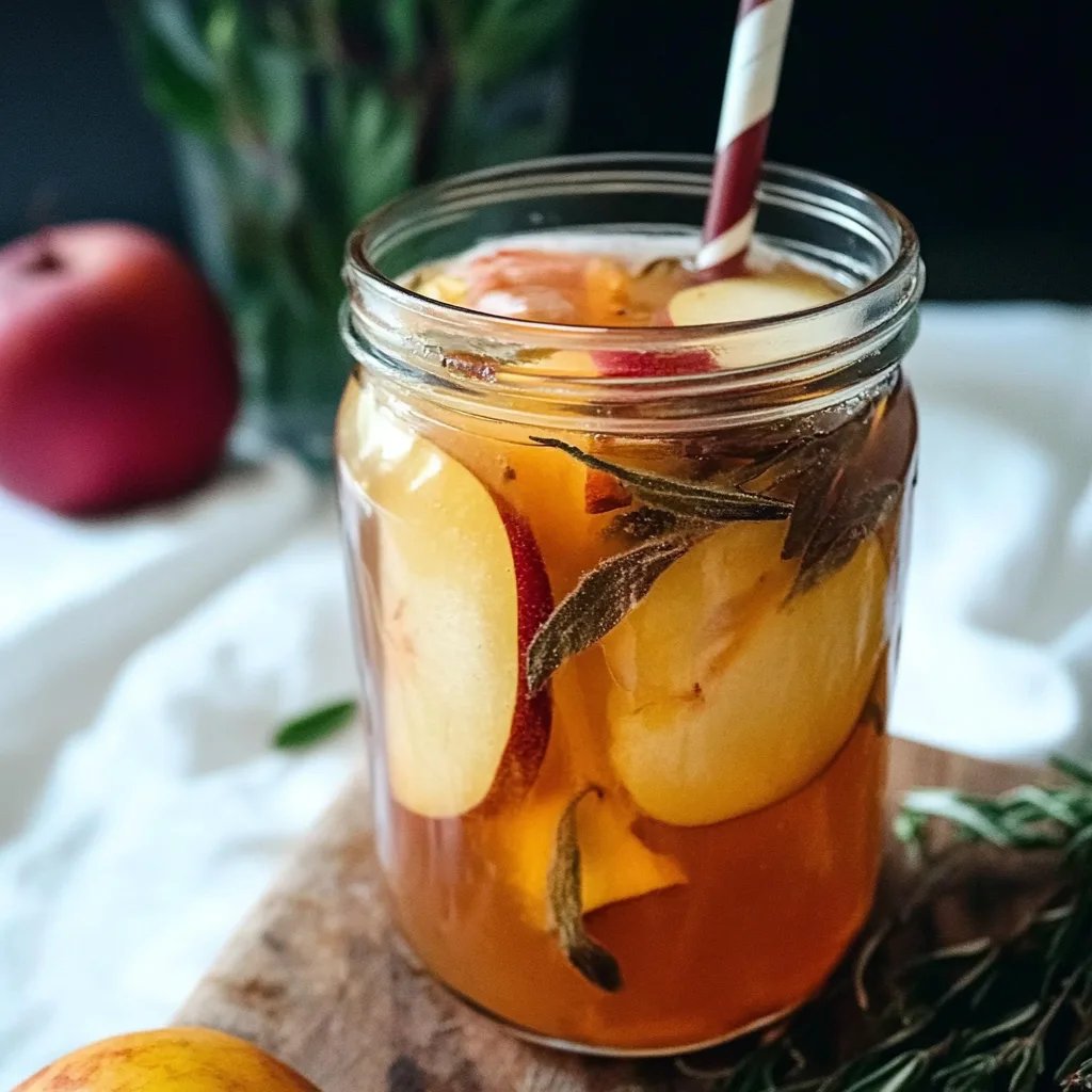 Wärmender Quitten-Apfel-Punsch