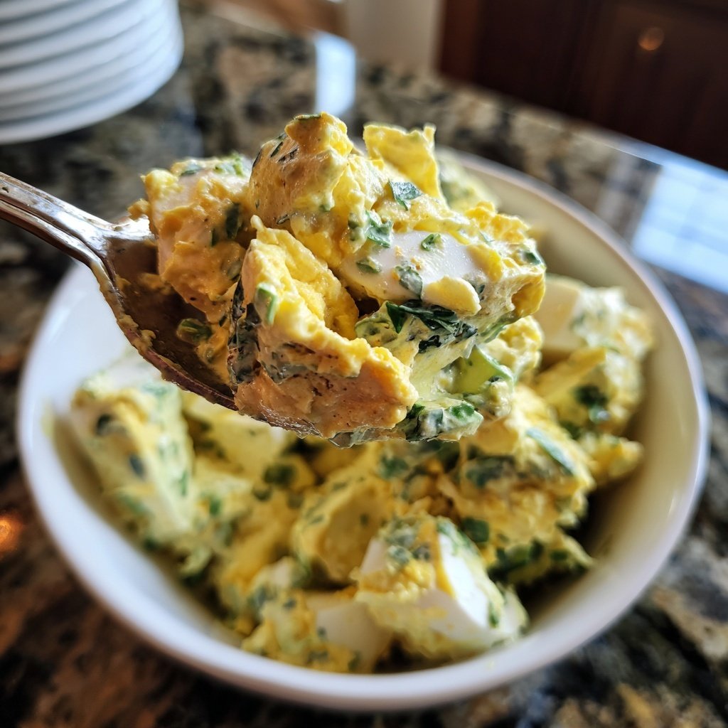 Schnell & Einfach 10-Minuten-Eiersalat mit Joghurt