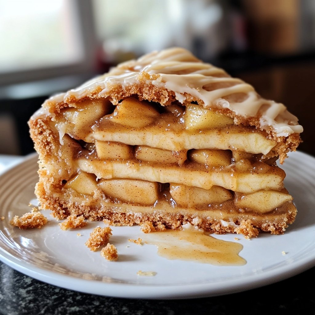 Bratapfel-Marzipan-Torte