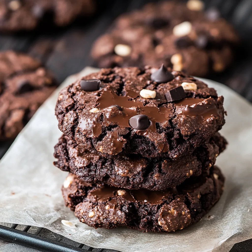 Blitzschnelle Schoko-Hafer Cookies