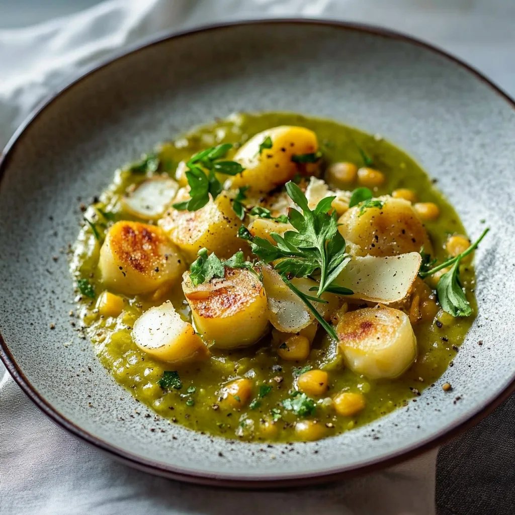 Klassischer Erbseneintopf