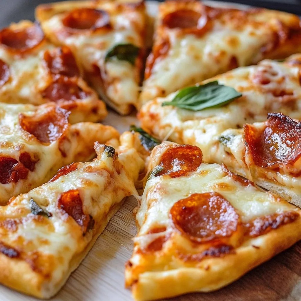 Herzhafte Pizza Waffeln