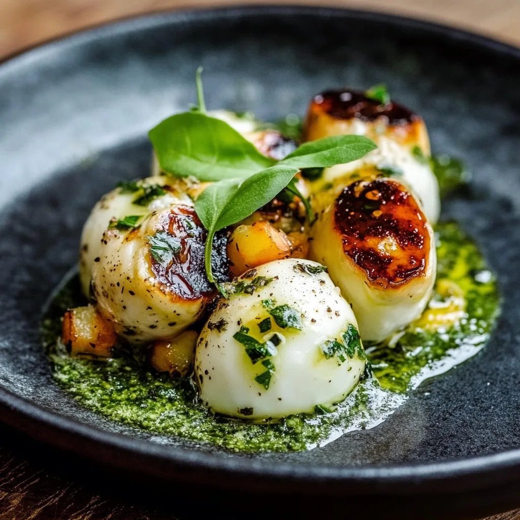 Eingelegter Mozzarella