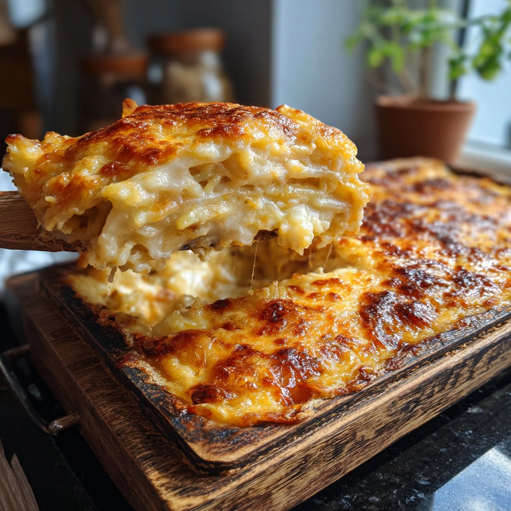 Abendessen mit Reisauflauf